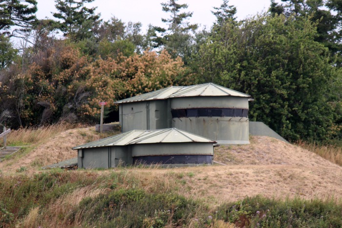 Fort Casey Bunkers In The Hillside