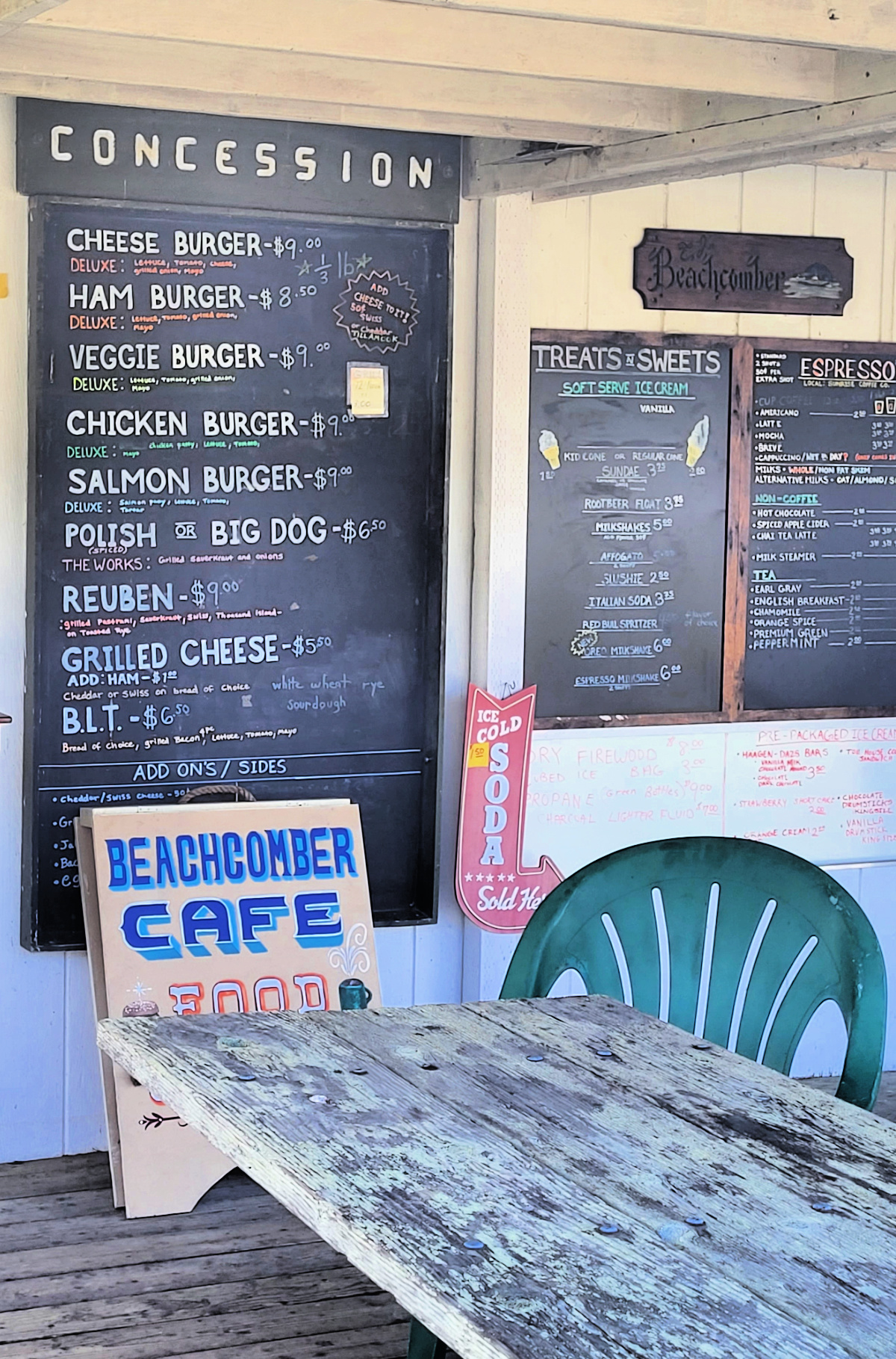 Beachcomber Cafe At Fort Flagler 