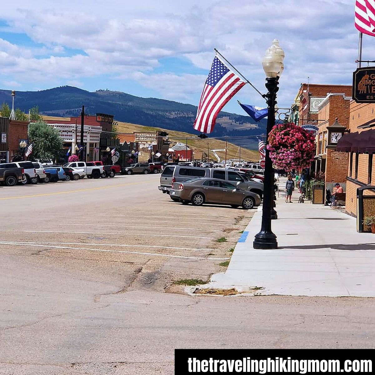 Photo of main stree Phillipsburg Montana 