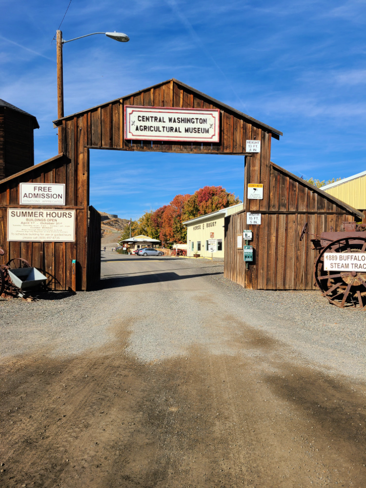 Central Washington Agricultural Museum enterance