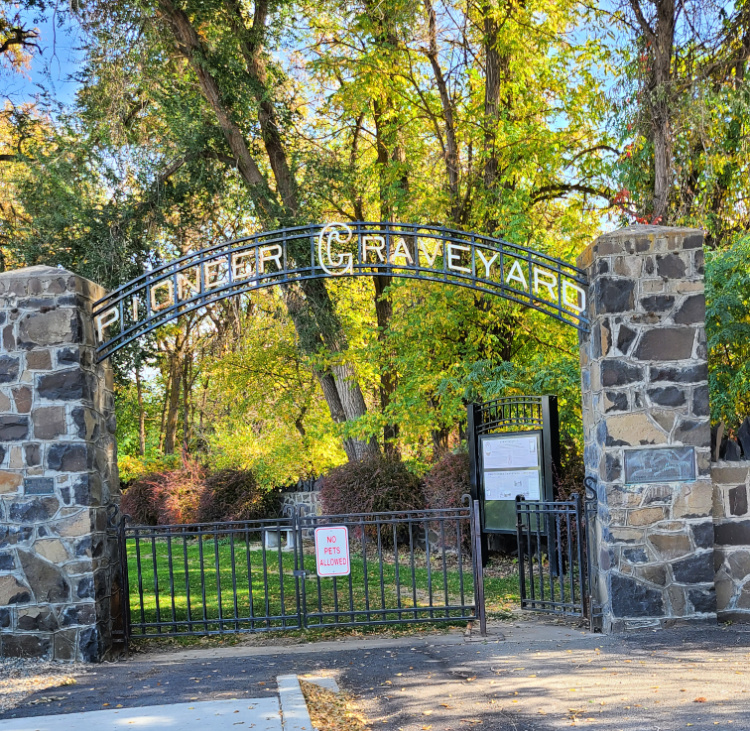 Enterance to the Pioneer Graveyard In Union Gap WA